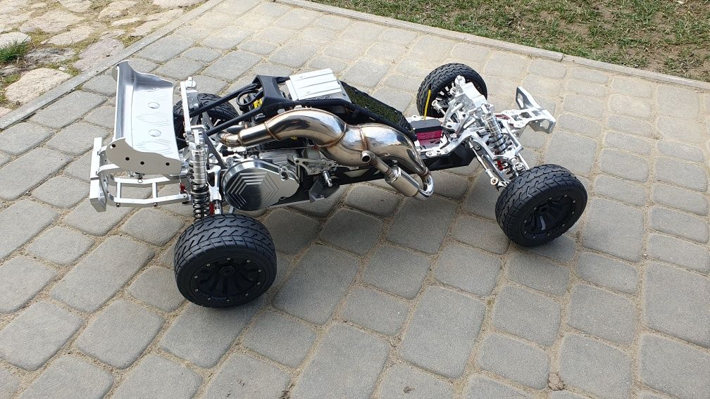 Przedni aluminiowy zderzak do Baja 5b Rovan HPI..