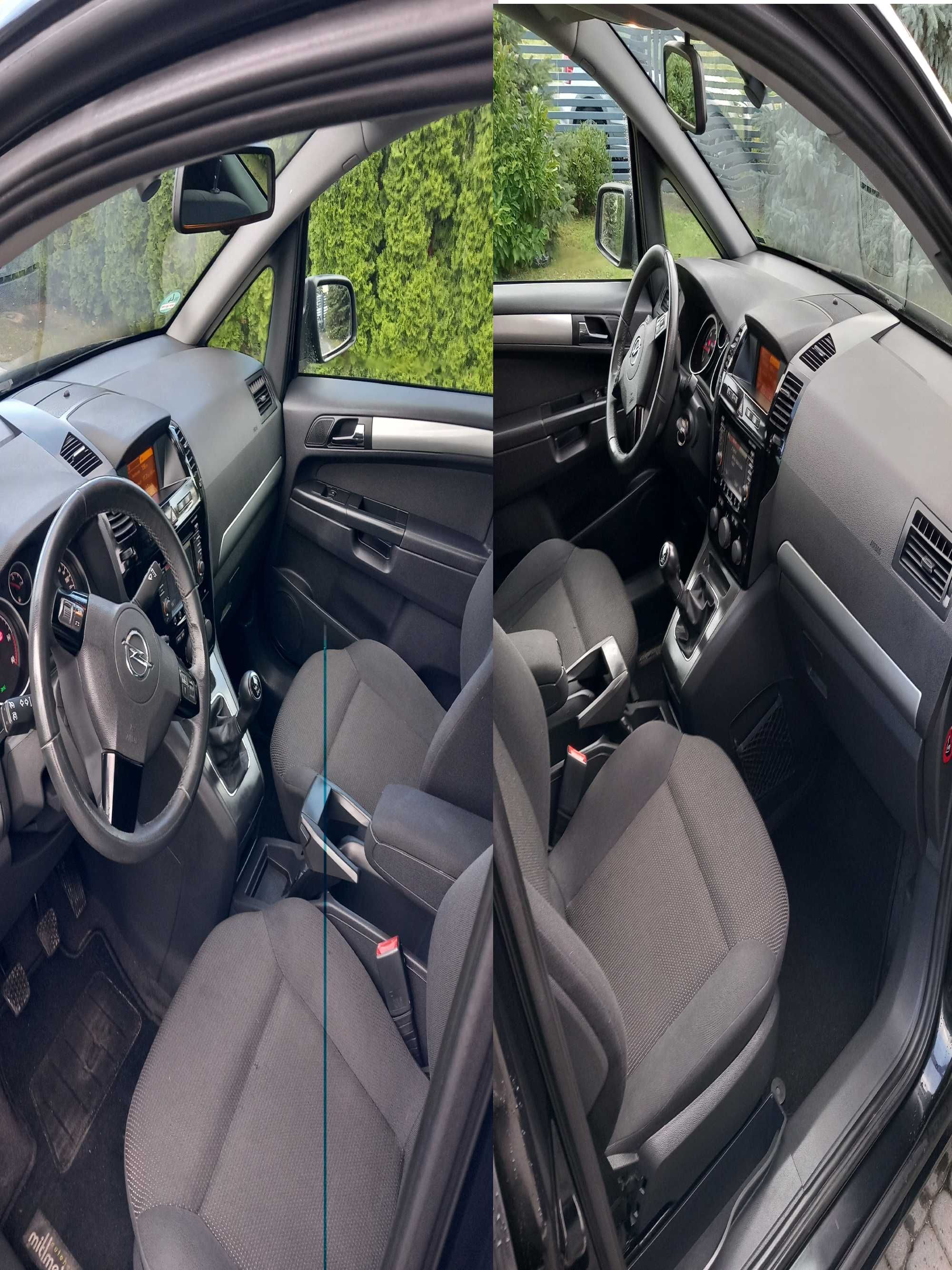 Śliczny Opel Zafira 1.7 125KM z  Xenon Nawigacja Niemiec Po Opłatach