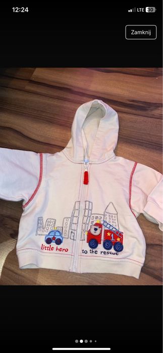 Paka ubranek dla chlopca 68 rozne marki