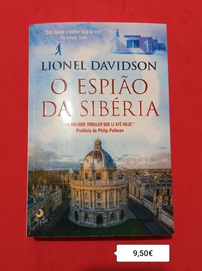 O ESPIÃO DA SIBÉRIA / Lionel Davidson - Portes incluídos