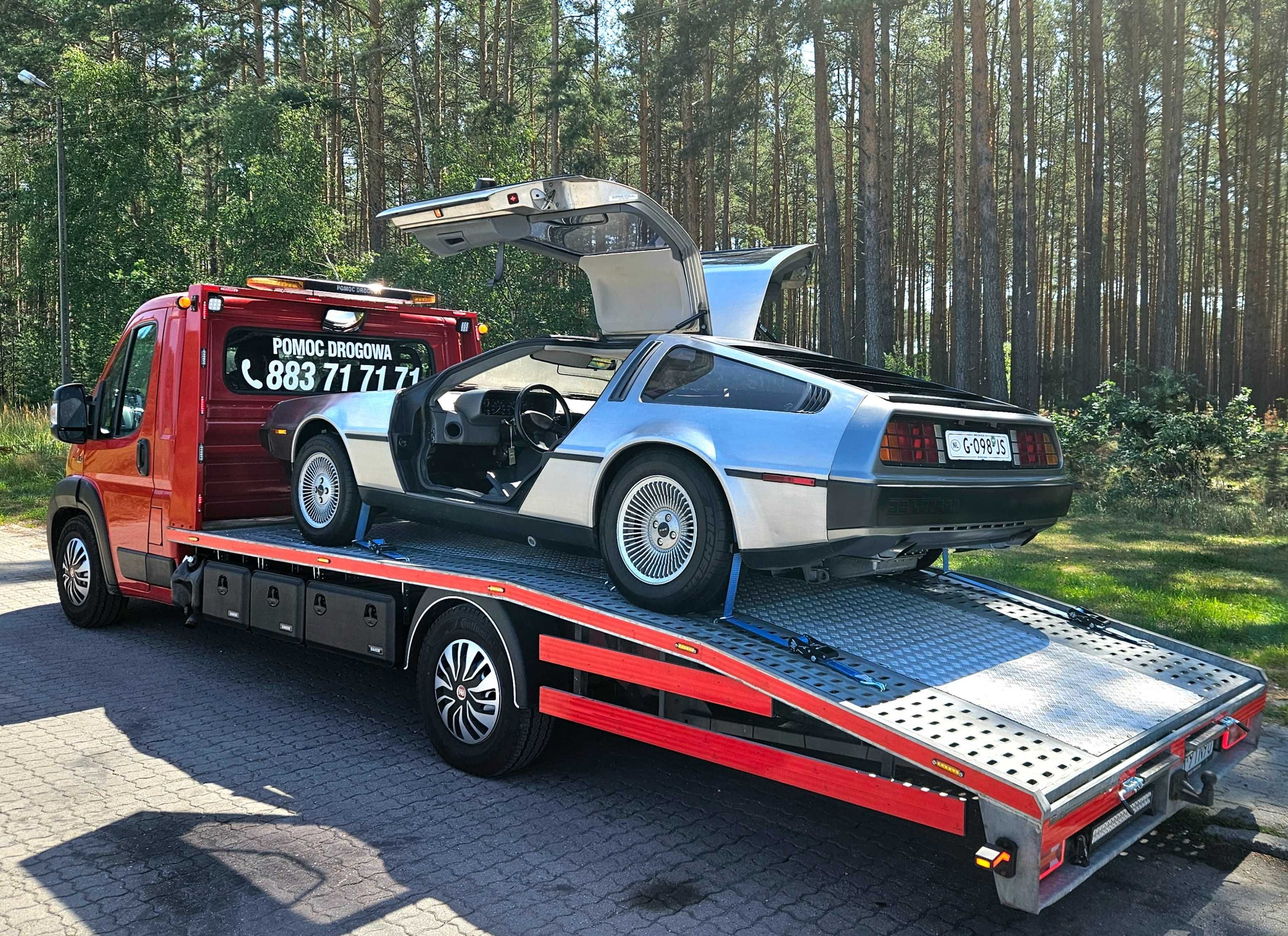 Najtańsza Pomoc Drogowa 24h Laweta Transport Aut Wrocław PL EU Tanio