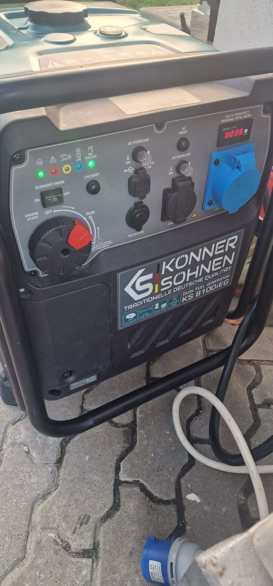 Инверторный Генератор KS 8100iEG