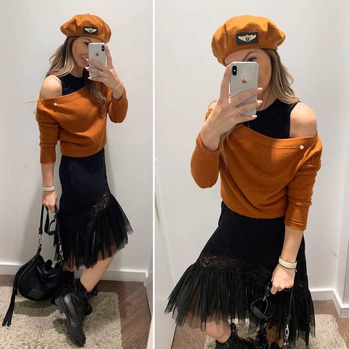 by o la la sweter rudy rozmiar M