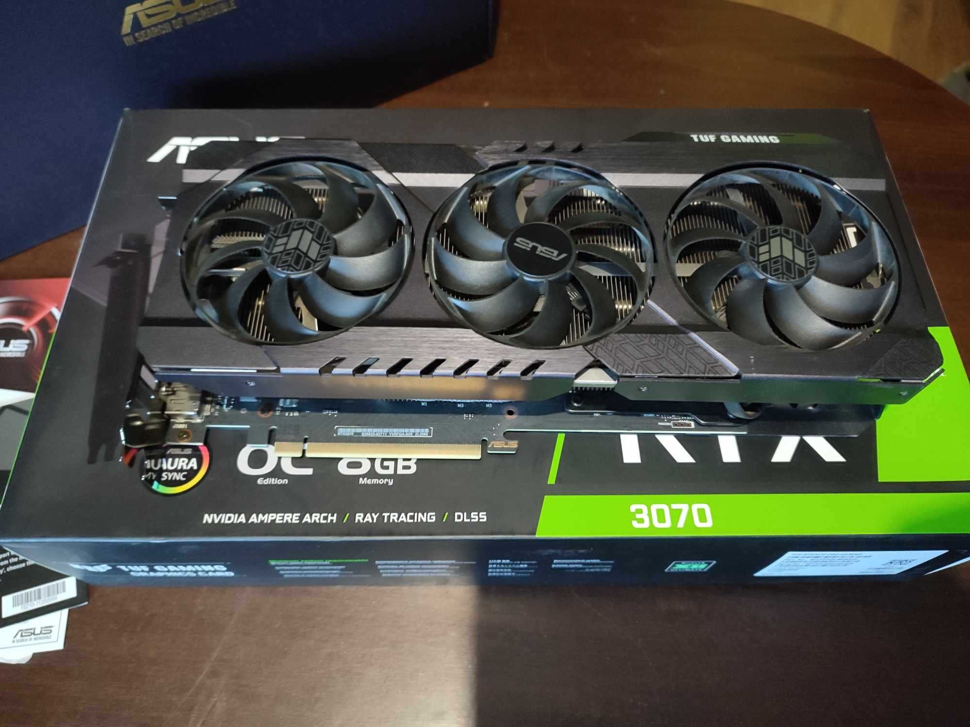 Karta graficzna ASUS GeForce  RTX 3070 TUF GAMING OC-JAK NOWA! OKAZJA!