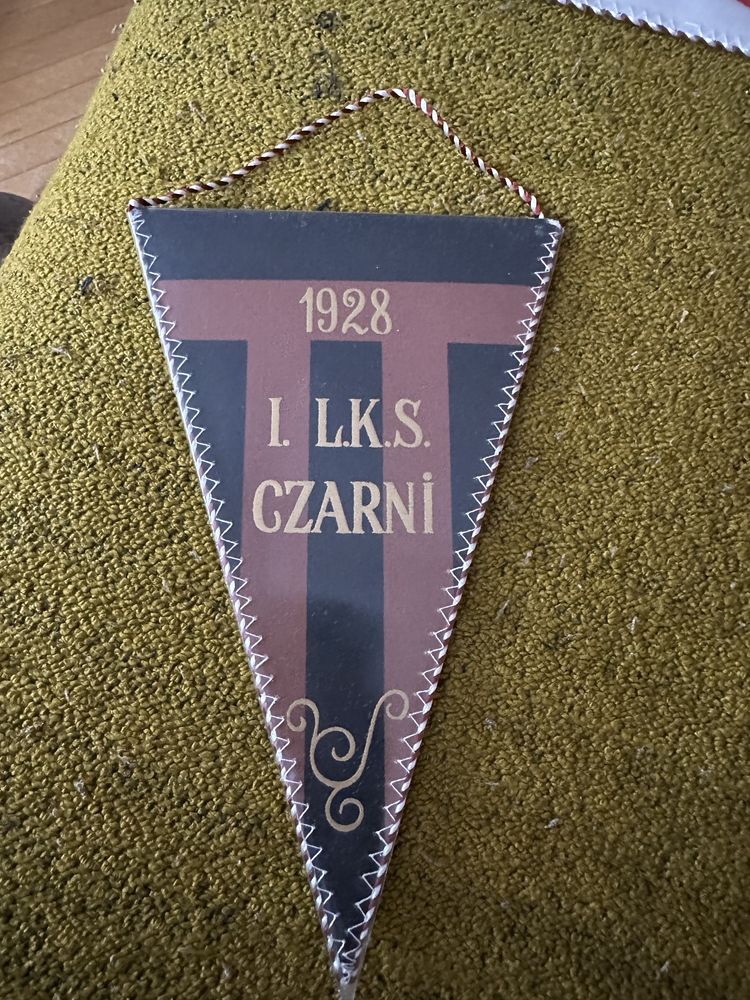 Proporczyk I L.K.S. Czarni Lwów – dwustronny, unikat historyczny!