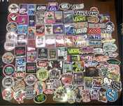 Pack 100 Stickers Vans