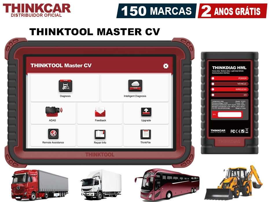 ThinkCar Master CV Máquina Diagnóstico OBD Pesados  24V  (NOVO)