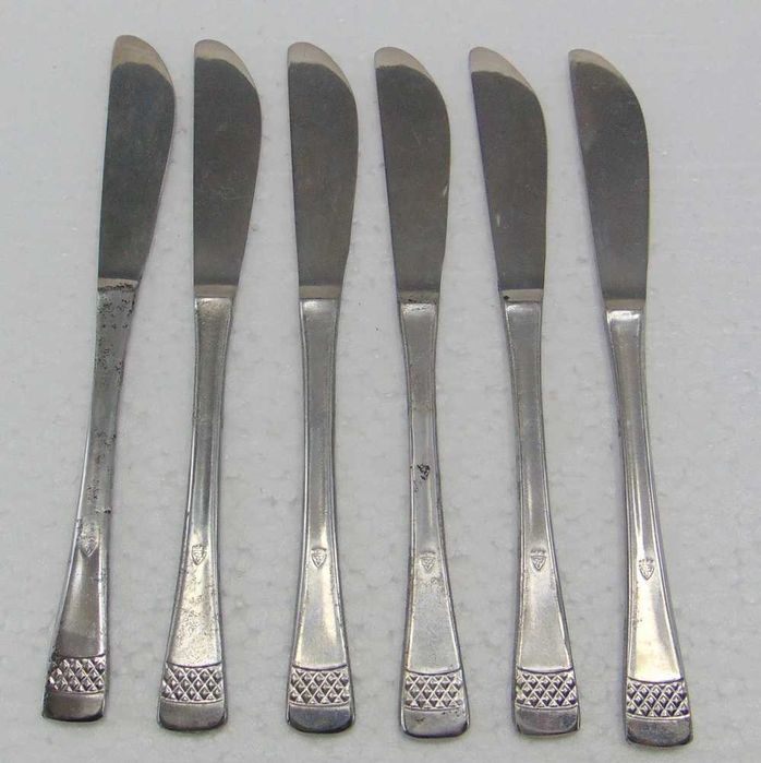 Radzieckie Sztućce, Noże нерж - 6 szt.