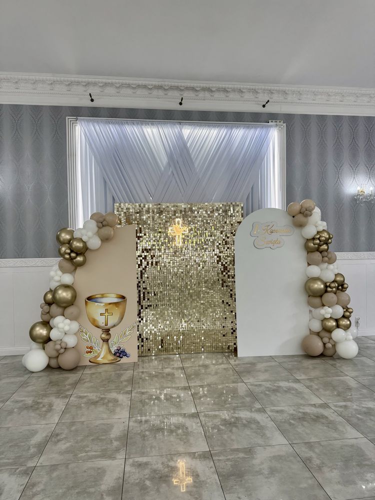 Ścianka balonowa Girlanda balonowa imprezy okolicznościowe