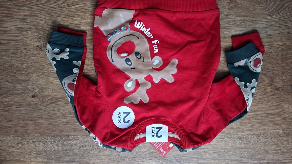 Świąteczne bluzy 2szt