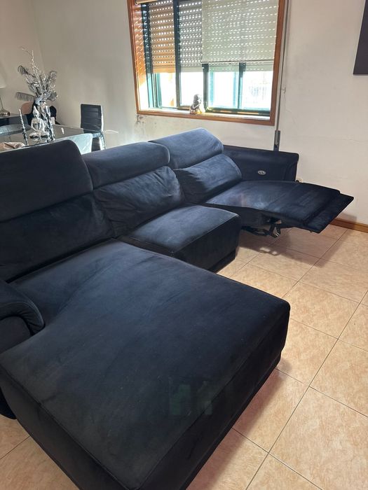 Sofa chaise longue com 2 lugares eletricos