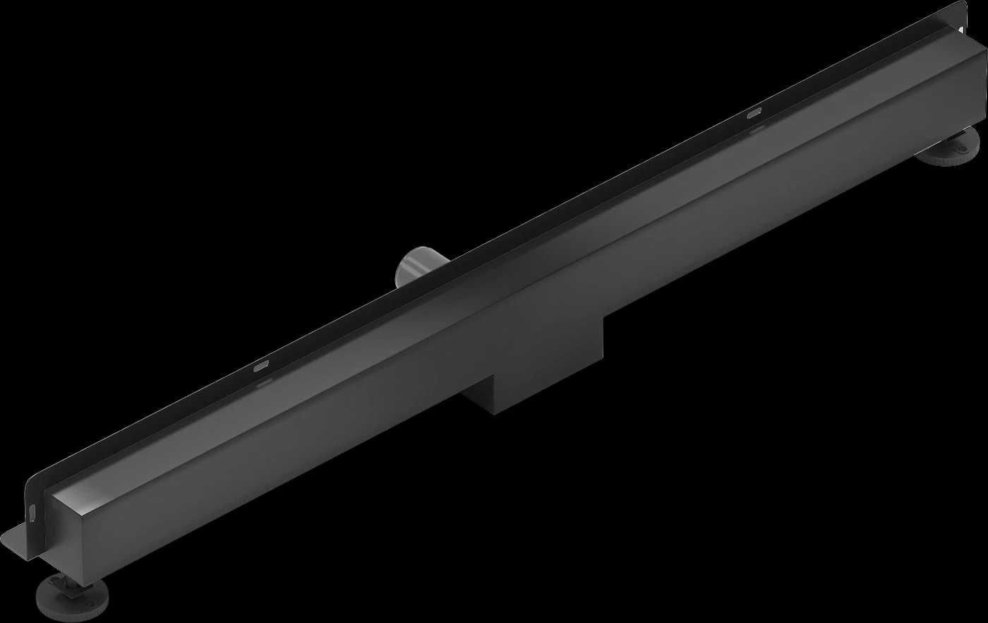 Mexen FlatWall odpływ liniowy ścienny 2w1 80 cm, czarny bez maskownicy