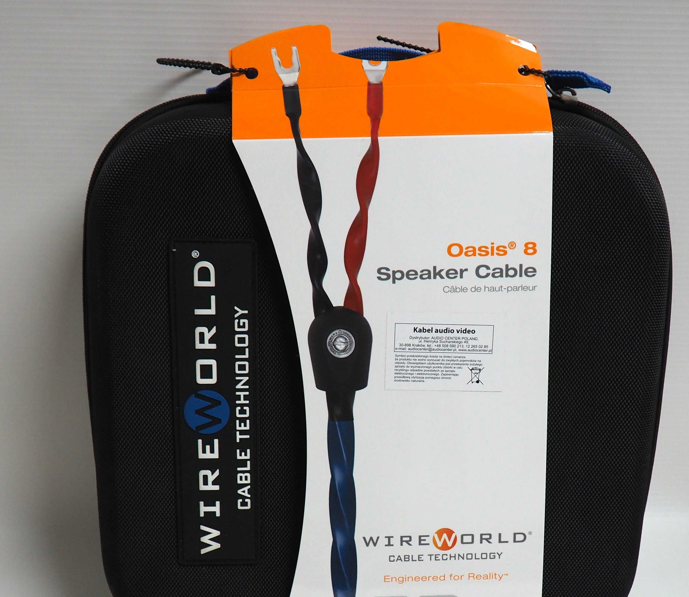 Wireworld OASIS 8 bi -wire  kabel głośnikowy - 2x2,5m/wyprzedaż !!!