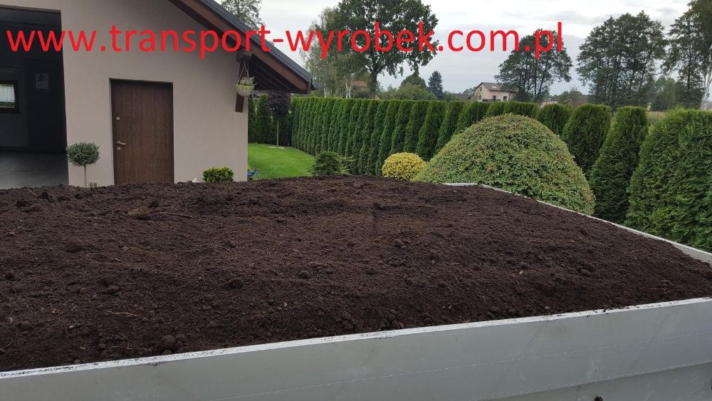 ZIEMIA OGRODOWA Przesiewana Libiąż Oświęcim czarnoziem do trawy upraw