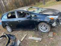 Разборка TOYOTA PRIUS V 2016г авторазборка тойота приус В гибрид приус
