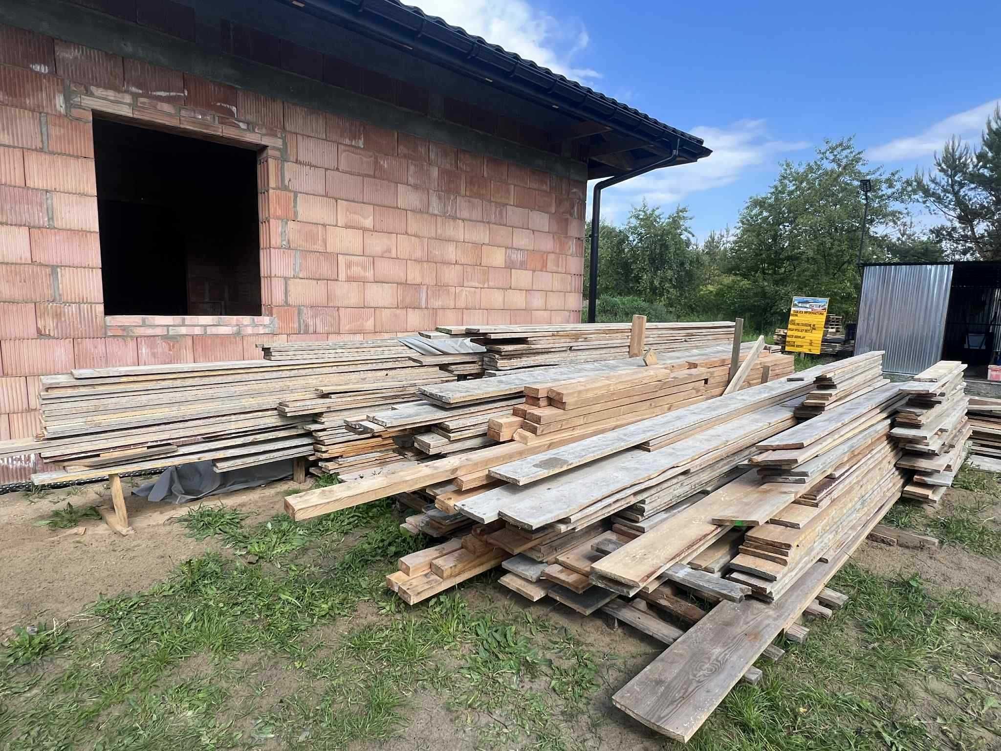 Deski szalunkowe