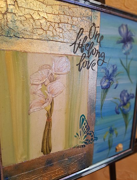 Интерьерное фактурное панно/картина на подарок.