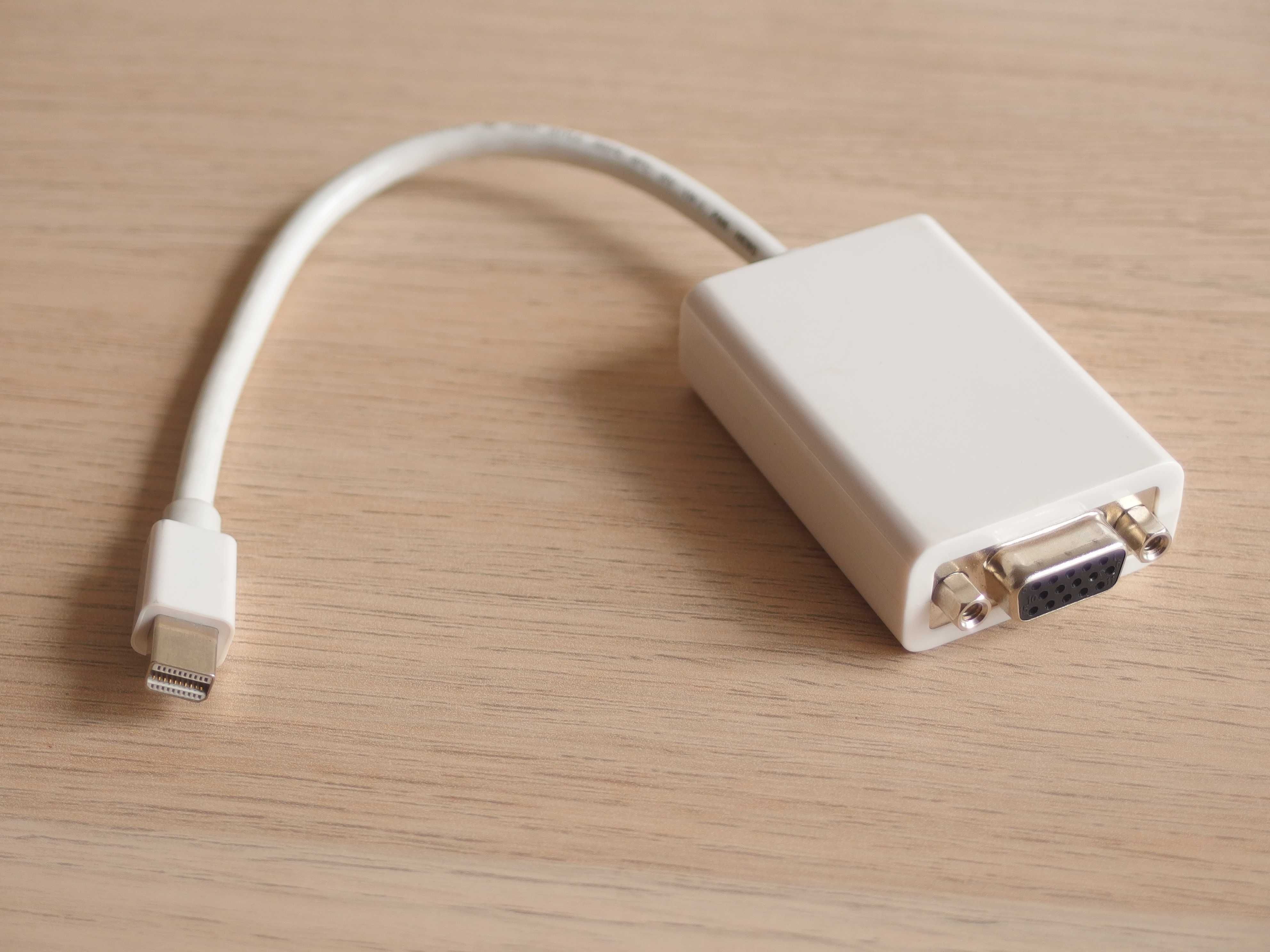 Adapter przejściówka Mini DisplayPort VGA DSUB