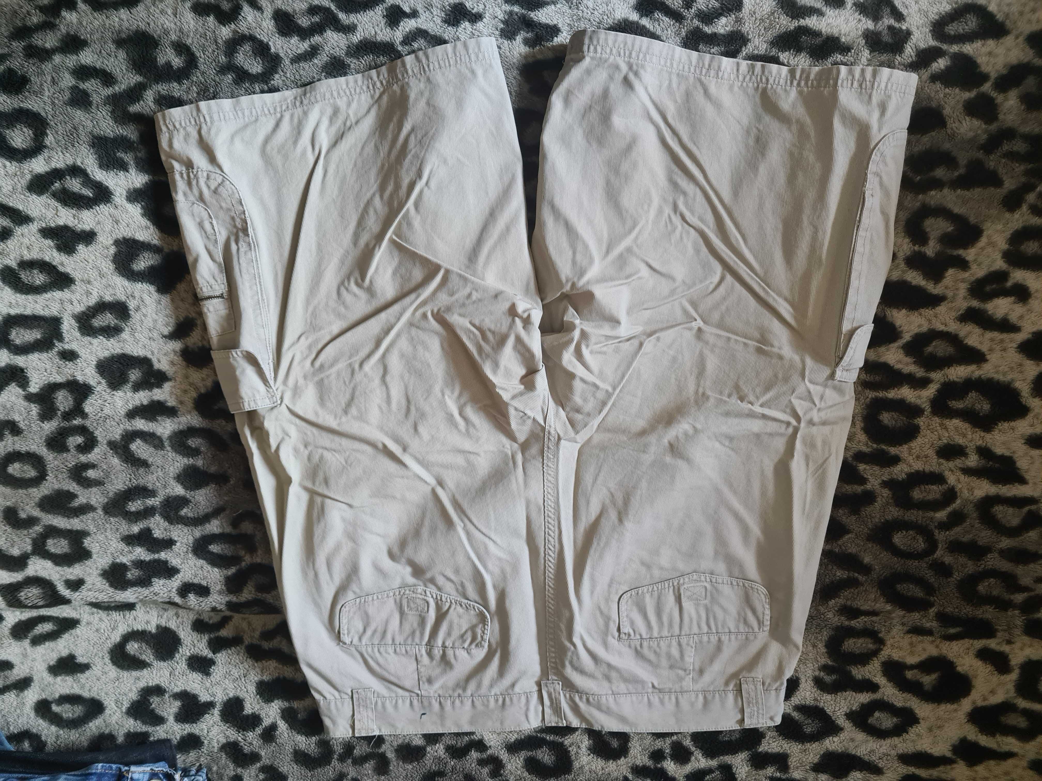 Shorty Spodenki Bermudy Piaskowe H&M i Mark & Spencer