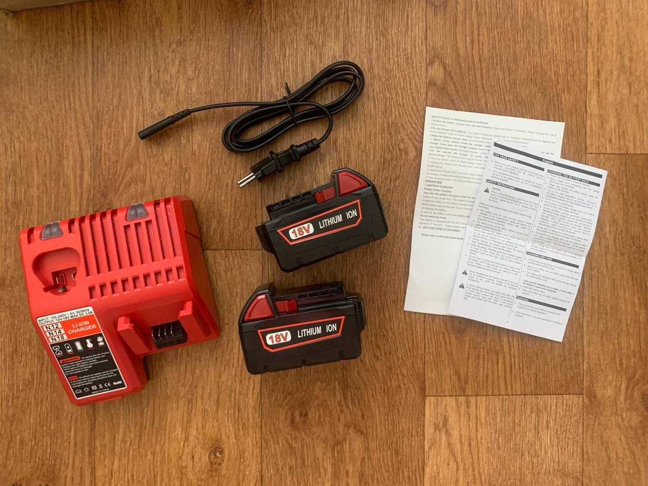 Зарядное устройство M12-M18 аккумуляторы Milwaukee M18
