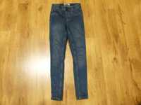 rozm 152 New Look spodnie jeans jegginsy wyższy stan