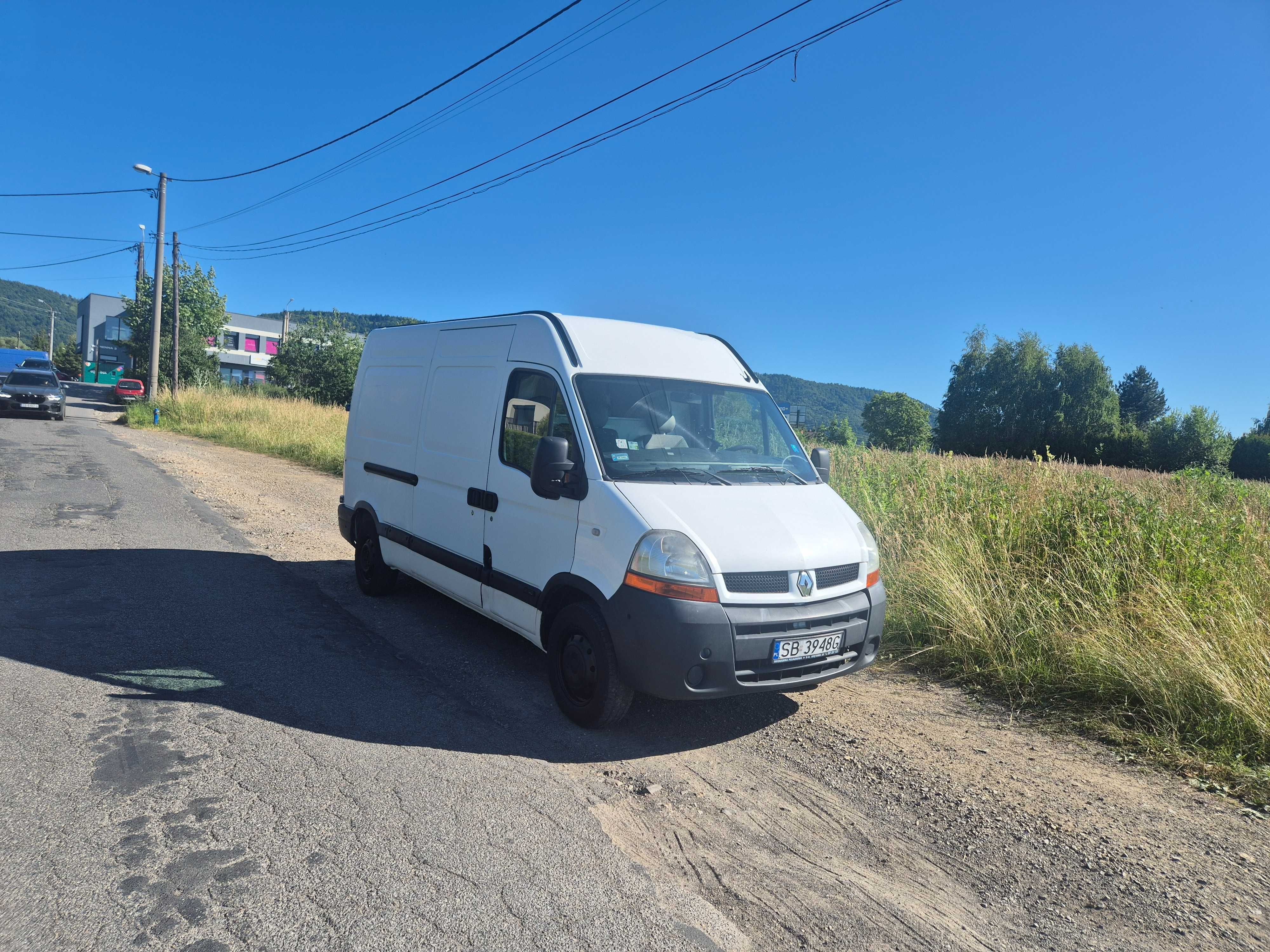 Renault Master*2,5d 113KM*Wspomaganie* 3 osoby* HAK*1 -Właś od 2013r*