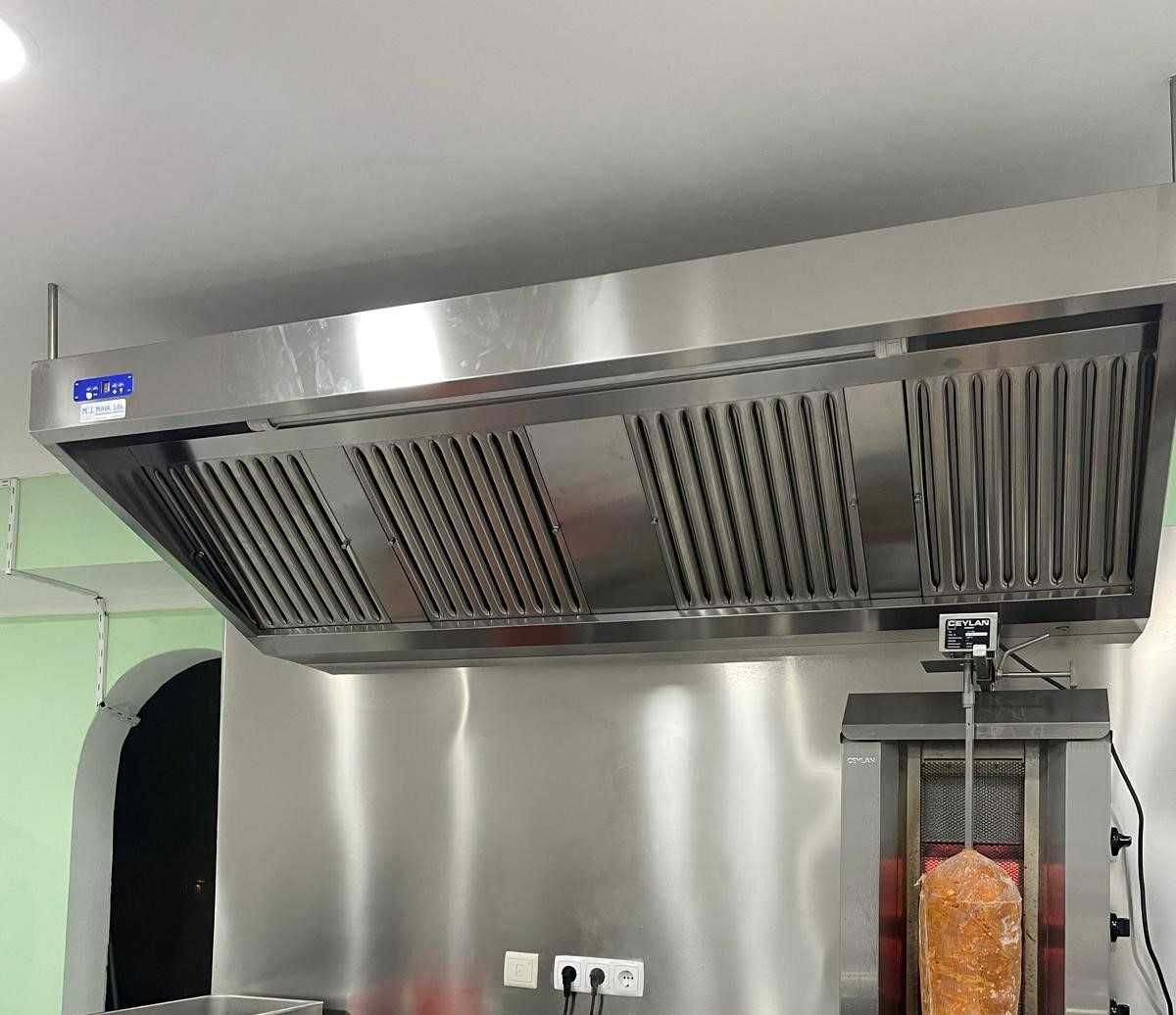 Exaustores, Ventiladores e Hottes em inox