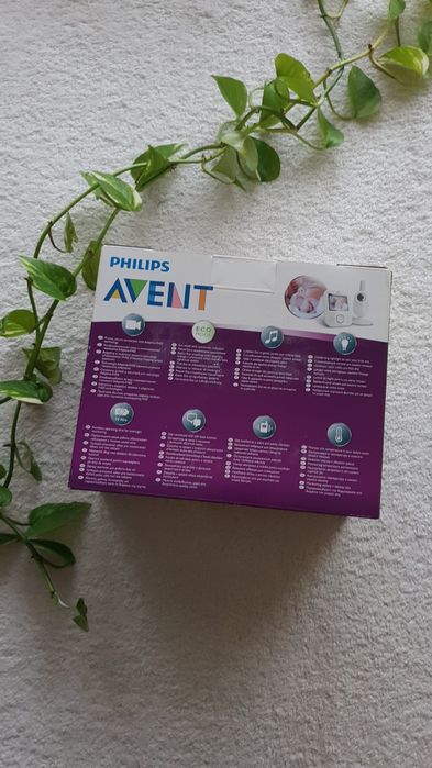 Avent elektroniczna niania monitor wideo SCD630 chusteczki pieluchy