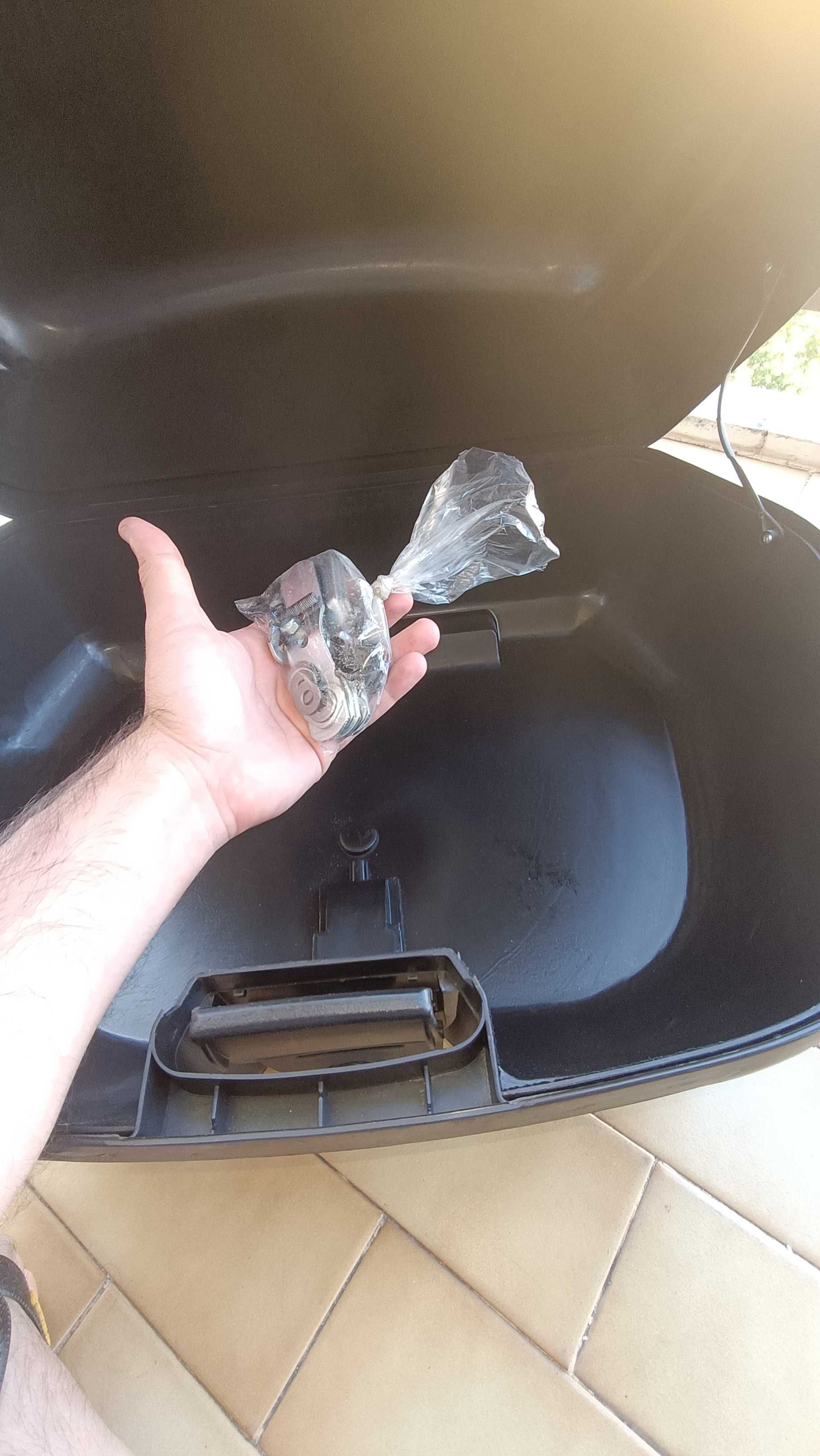 Topcase 45 Litros Pro Tork Refletor Fumê em Ótimo Estado