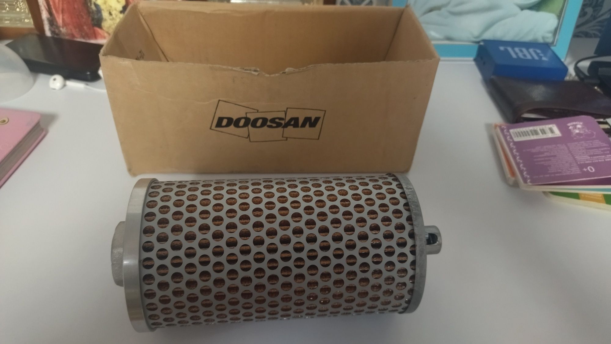 Фильтр гидравлики на Doosan
