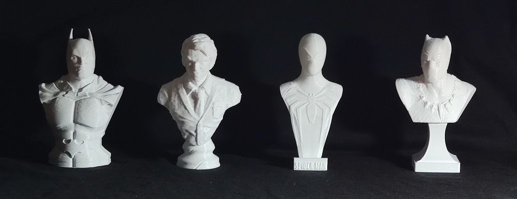 Figurki 3 D,Hulk, Batman, Spiderman, Iron Man itp.