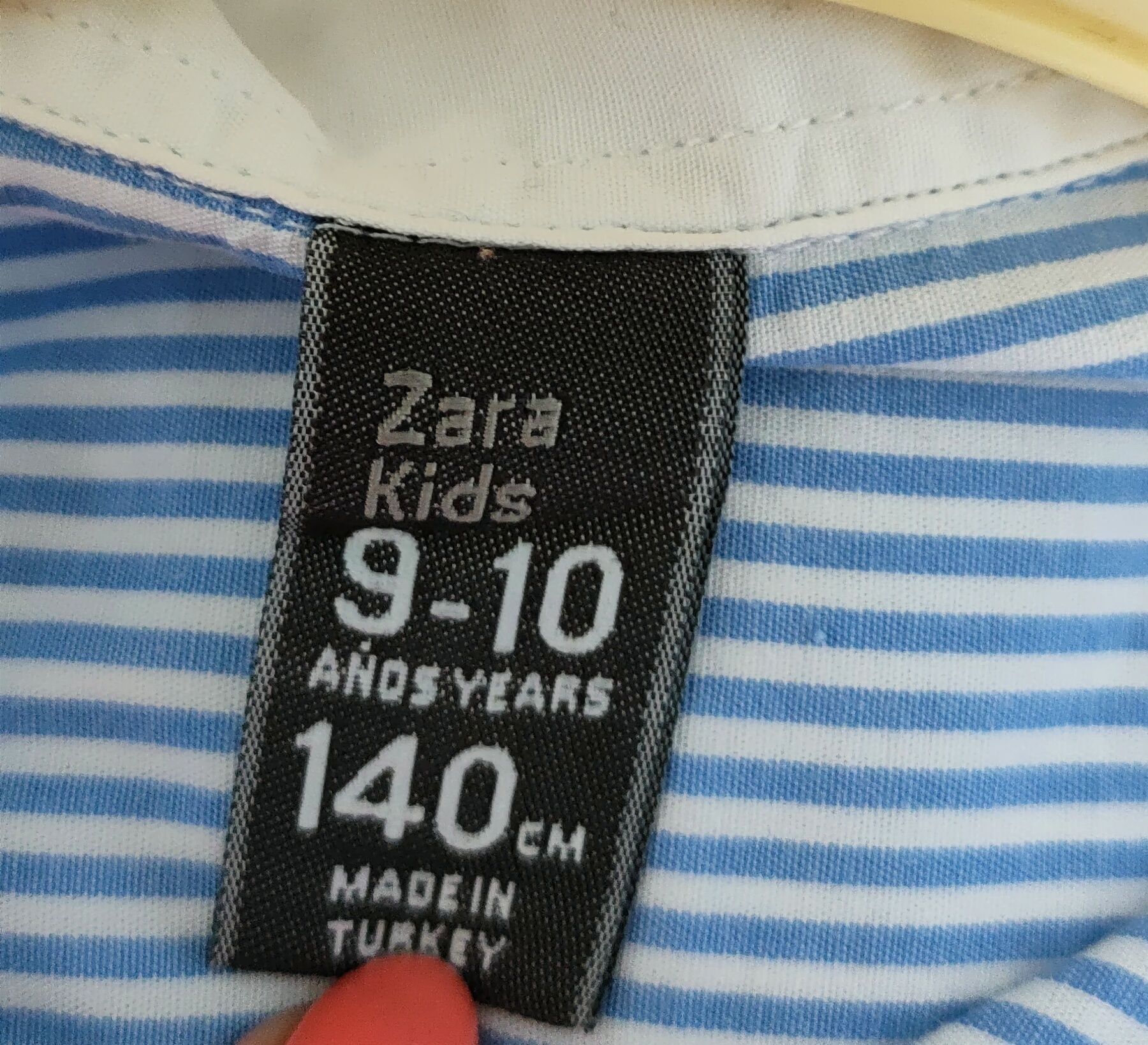 Elegancka koszula Zara Kids rozmiar 140