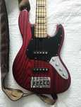 Gitara basowa Maruszczyk Elwood C, 5 strunowa, lutnicza, jazz bass