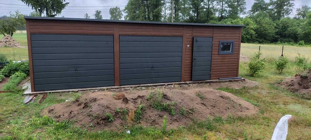 Garaż Blaszany Drewnopodobny Premium PRODUCENT!!!