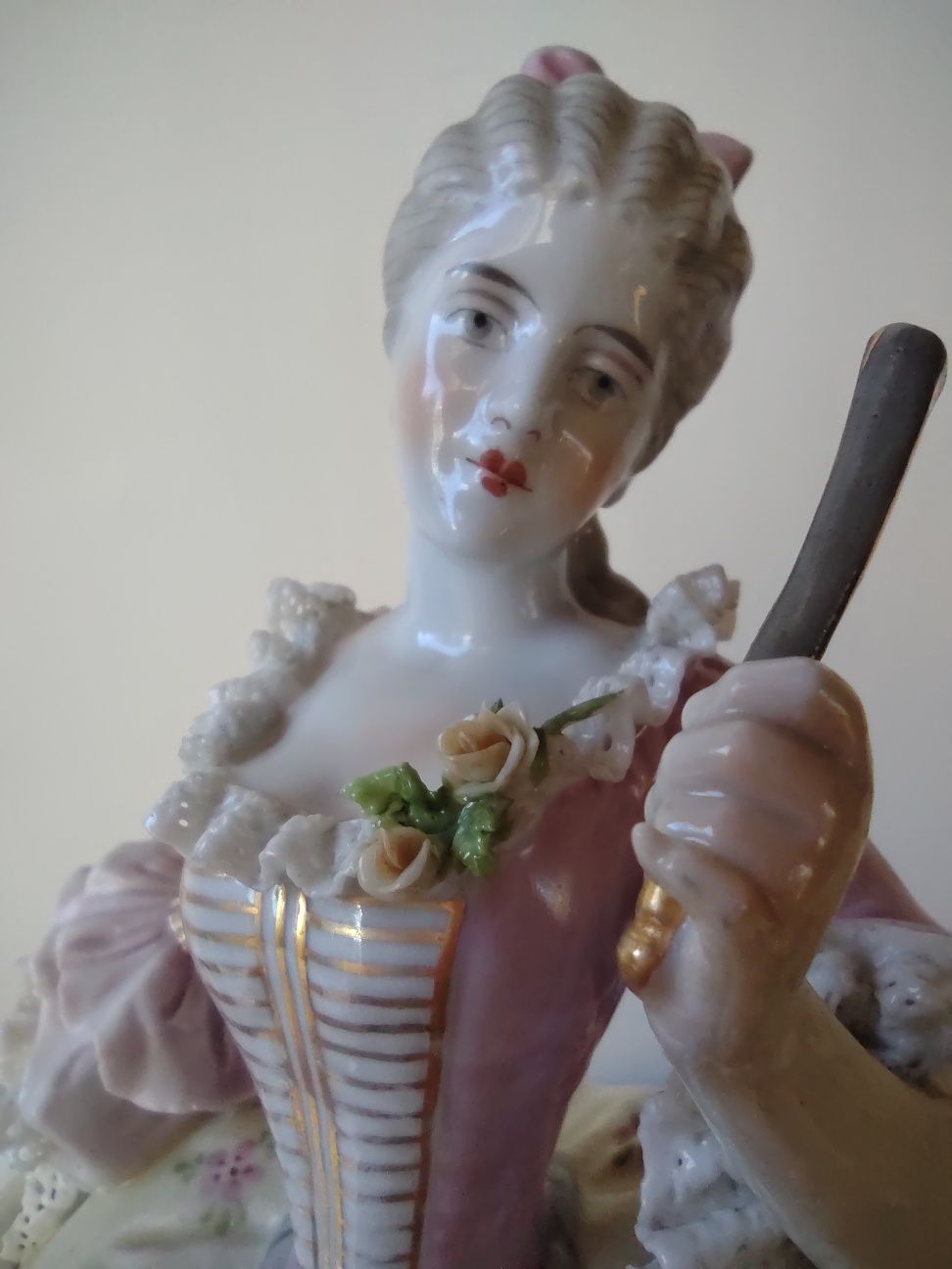 Porcelana figurka Niemcy PLAUE lata 1907/1927 kolekcja