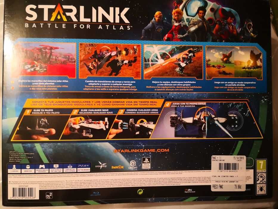 Excelente kit Star Link para PS4 Embalagem selada