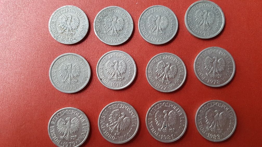 10 groszy 1966 oraz inne roczniki epoka  PRL