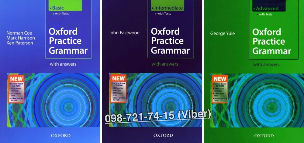 Oxford Practice Grammar with Answers. Basic, Intermediate, Advanced