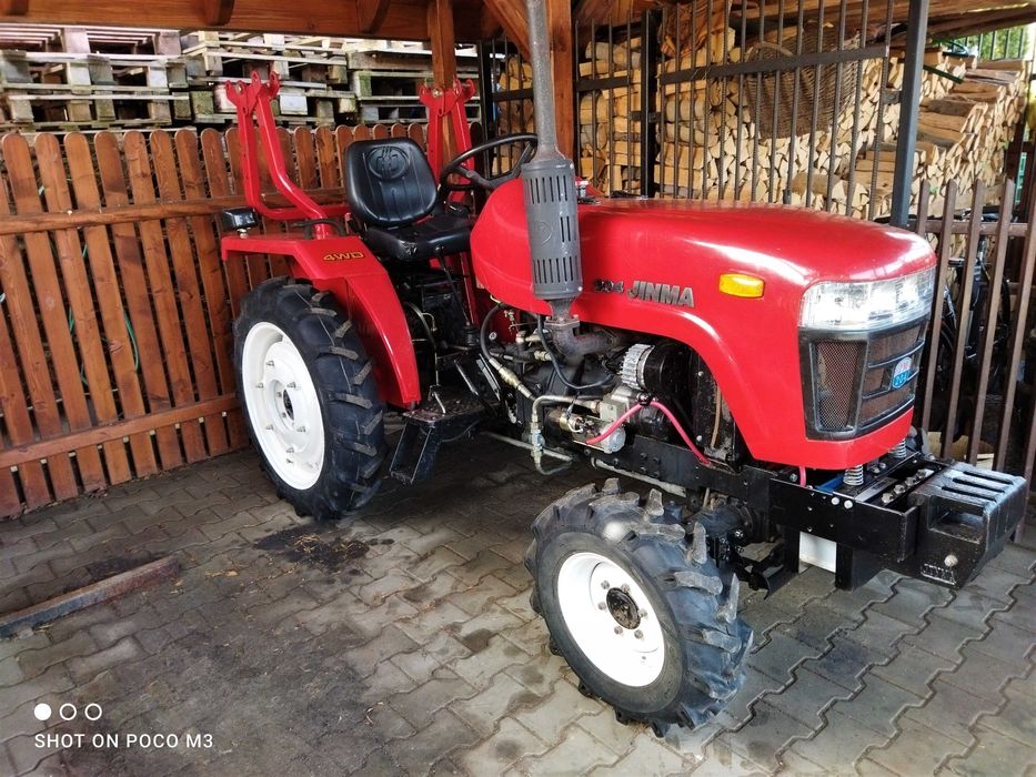 Traktorek ogrodniczy JINMA 204 4x4 20KM TYLKO 300MTH