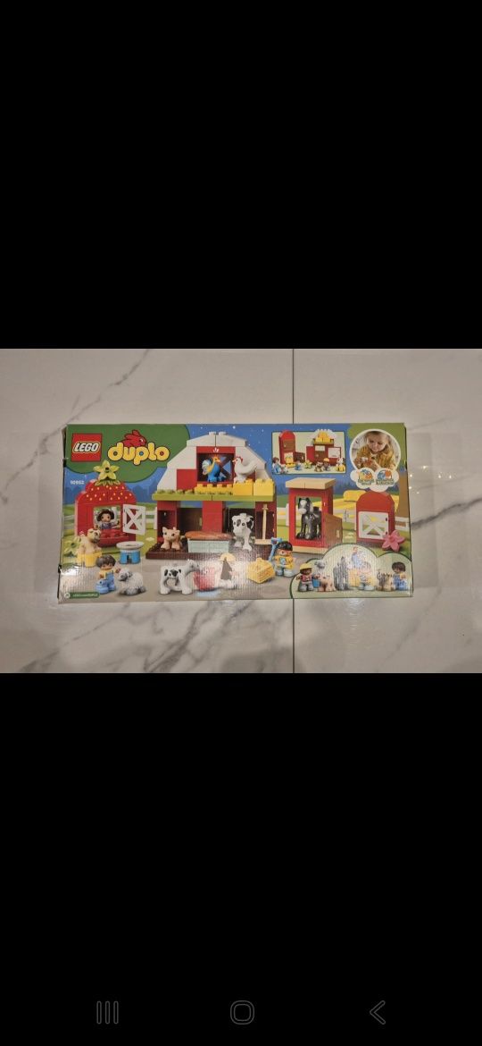 Lego Duplo 10952 stodoła, traktor i zwierzęta gospodarskie