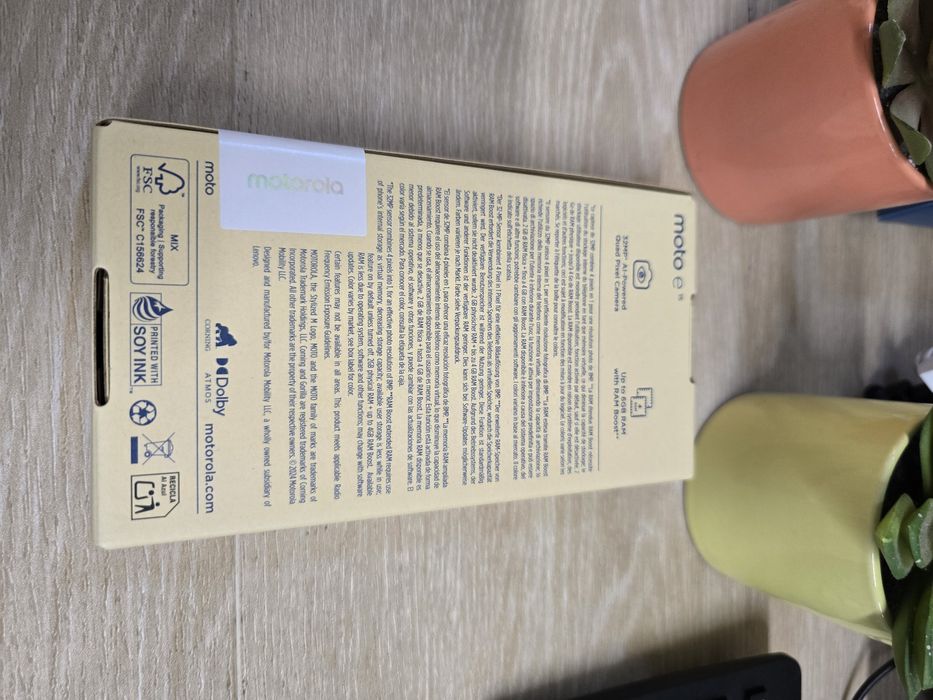 Motorola Moto E15 novo, lacrado, com 3 anos de garantia