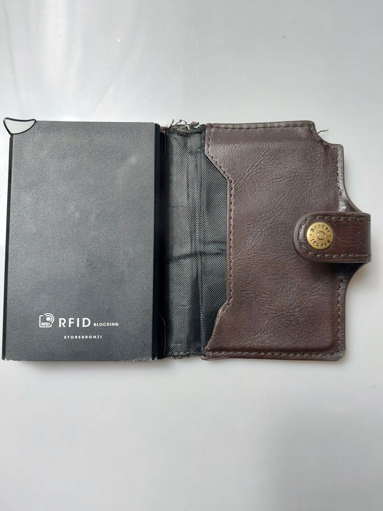 Włoski Portfel z systemem RFID