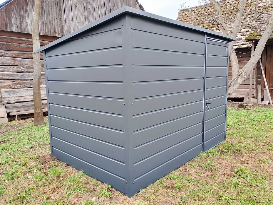 Garaż Blaszany , Wiata , Magazyn, Schowek -Garaże Blaszane -Maj-Blach