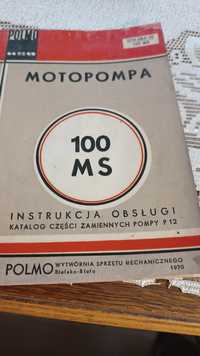 Instrukcja obsługi motopompa P 12 polmo PRL