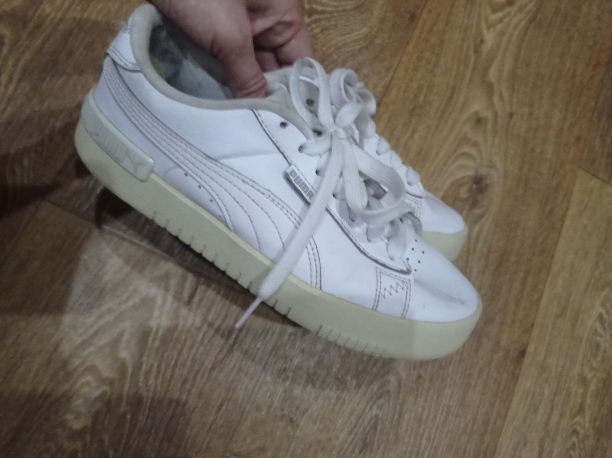 Кожаные кеды Puma
