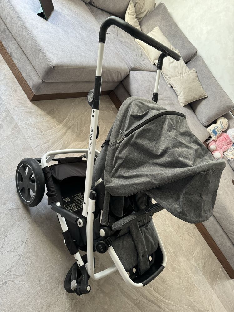 Прогулочная коляска Britax Go Big Grey Melange