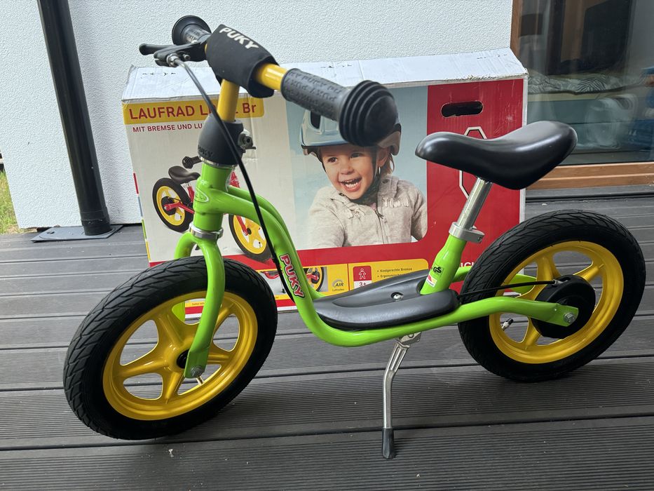 Rowerek biegowy Puky LR1L zielony zółty