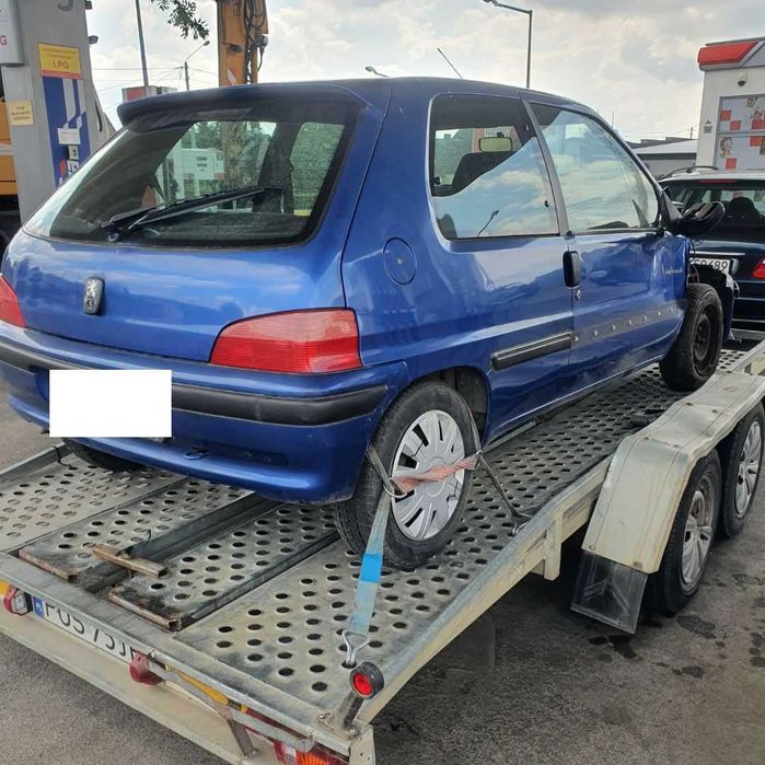 Peugeot 106 po lift 1.1 benzyna  na części kolor niebieski metalik