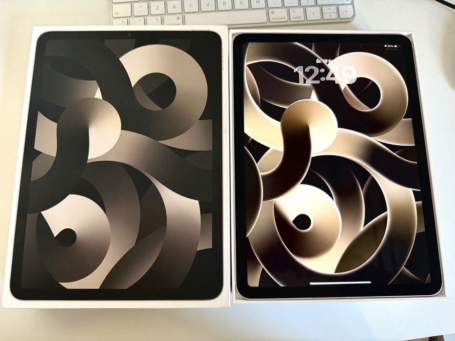 iPad Air 5 64gb Starlight Idealny WiFi + cellular