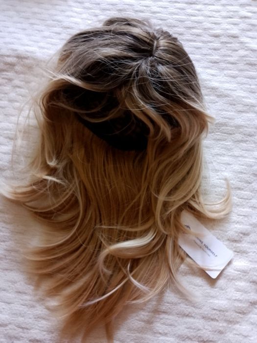 Peruka blond włosy,piękne